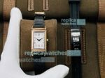 Swiss Replica Jaeger LeCoultre Reverso One Duetto Watch White Dial Diamond Bezel